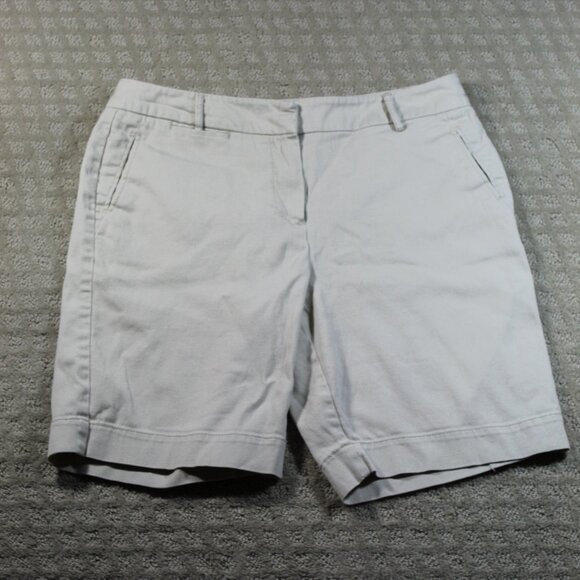 Larry Levine Khaki Shorts - Picture 1 of 5